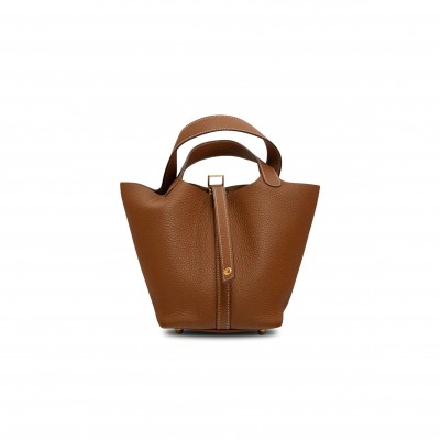 HERMÈS PICOTIN 18 GOLD CLEMENCE (18*18*13cm) 